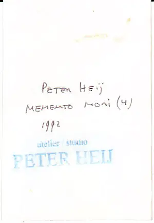 Peter Heij - Memento Mori 3 & 4 (2 stuks | gemengde techniek) kopen? Bied vanaf 90!