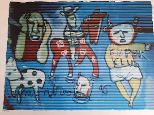 Herman Brood - Litho, Paard. kopen? Bied vanaf 60!