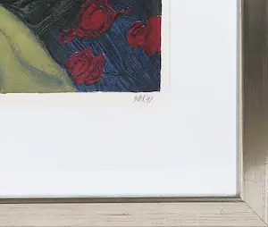 Hans Bax - Zeefdruk, Selene - Ingelijst (Groot) kopen? Bied vanaf 50!