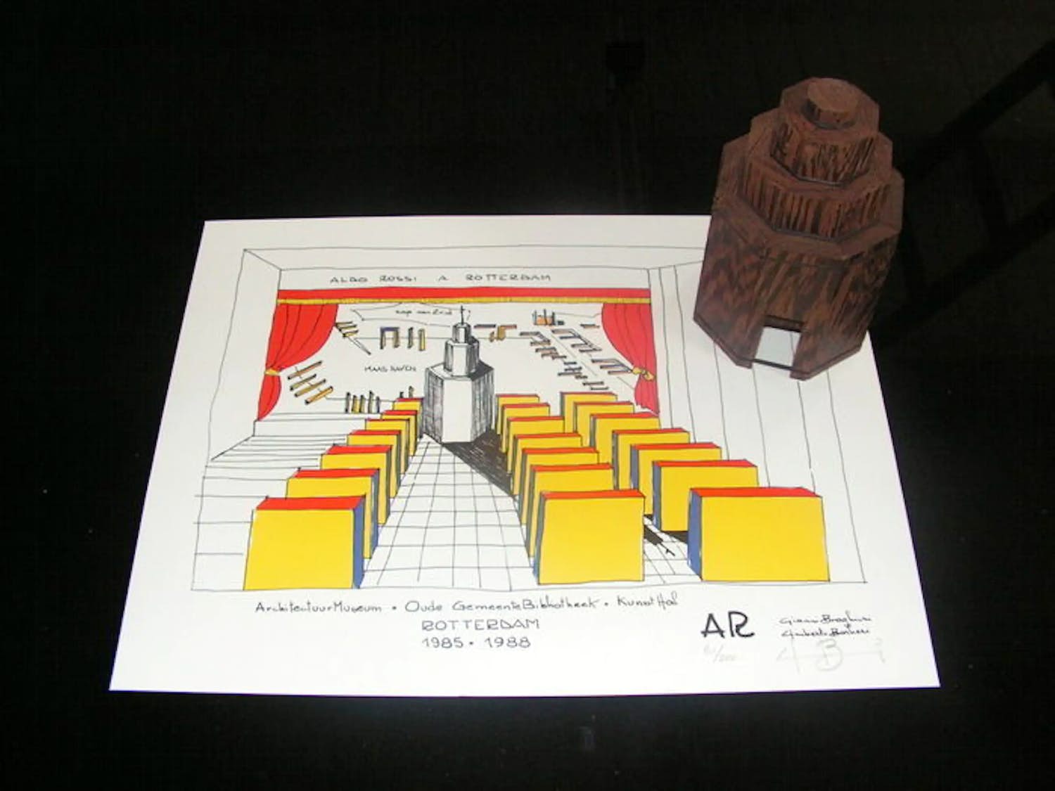 Aldo Rossi - Ontwerp voor kop van zuid kopen? Bied vanaf 200!