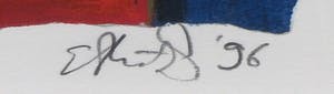 Eric Toebosch - Litho, Zonder titel - Ingelijst kopen? Bied vanaf 40!