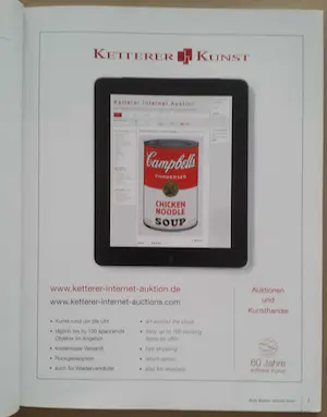 Andy Warhol - Catalogus Ketterer Kunst kopen? Bied vanaf 35!