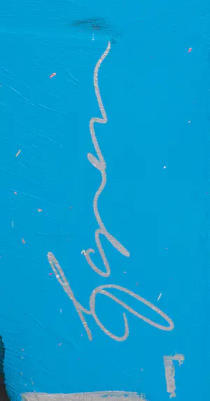 Espen Hagen - acryl op doek (groot werk!) kopen? Bied vanaf 499!