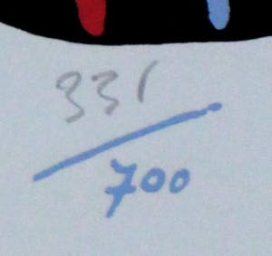 Ton Klop - Zeefdruk: Gordijn - 1973 kopen? Bied vanaf 55!