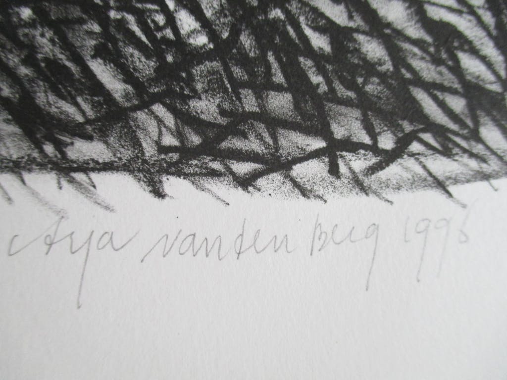 Arja van den Berg - litho 1996 kopen? Bied vanaf 35!