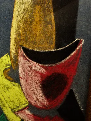 Niet of onleesbaar gesigneerd - omstreeks 1950 - pastel op papier - Kubistisch stilleven - gesigneerd kopen? Bied vanaf 1!