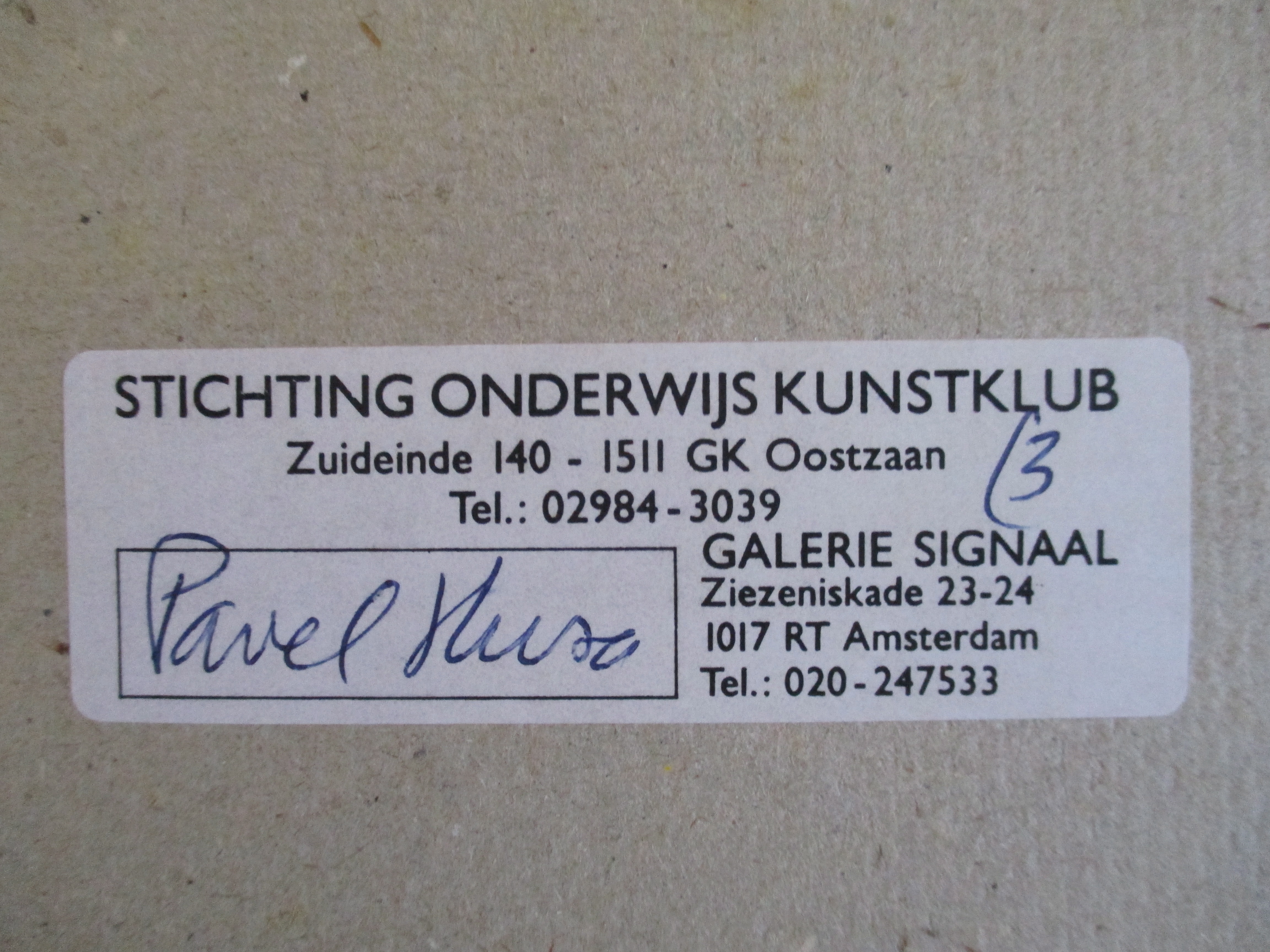 Pavel Husa - Ingelijste Lino 3/20 kopen? Bied vanaf 35!