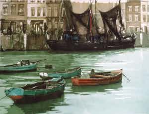 Roger Hebbelinck - Oostende - Kleurenets verkocht voor € 75!