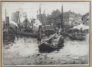 Jan Sirks - Terwenakker Rotterdam, rond 1920 kopen? Bied vanaf 45!
