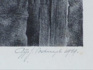 Gijs Voskuyl - Gezicht op Chevreuse - litho kopen? Bied vanaf 35!