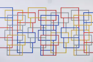 Joost Baljeu - Zeefdruk, Structuur - Ingelijst kopen? Bied vanaf 250!