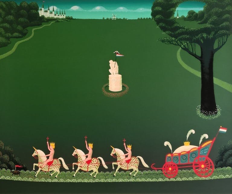 Willem Westbroek - Willem Westbroek - Gesigneerde zeefdruk - 1981. verkocht voor € 75!