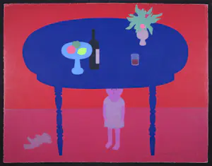 Jan Roede - Litho, Kind onder tafel kopen? Bied vanaf 1!