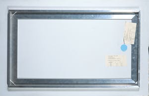 Theo Koster - Zeefdruk en collage achter epoxy, Traces 4 (met ophangsysteem) kopen? Bied vanaf 35!