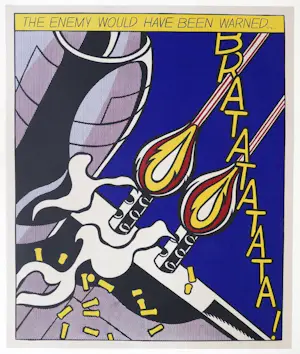 Buy Roy Lichtenstein - "As I opened fire"? Bid from 949!