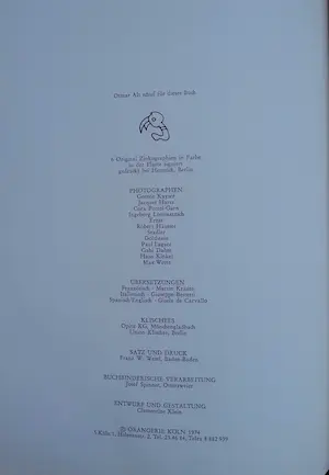 Otmar Alt - Boek met 6 Zincographien - 1974 kopen? Bied vanaf 20!