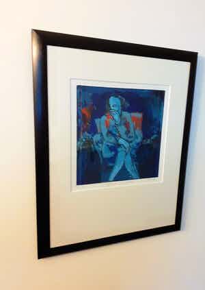 Sjer Jacobs - Femina in caelesti(mooi gelijst) verkocht voor € 125!