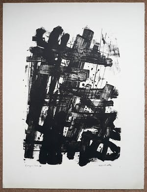 Wim Motz - Compositie IV, litho kopen? Bied vanaf 45!