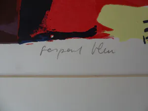 John Lie a Fo - Zeefdruk, titel. "Serpent beu". kopen? Bied vanaf 40!