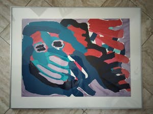 Karel Appel - another blue head again kopen? Bied vanaf 1!