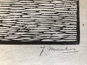 Jan Mankes - Houtsnede Zwarte Kraai - Gesigneerd - 1918 kopen? Bied vanaf 455!