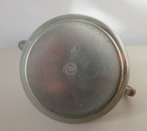 Curiosa - Art deco tinnen theepotje van Loch & Tollenaar uit Amsterdam kopen? Bied vanaf 1!