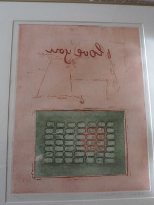 Jan Montyn - Kleuren ets, zonder titel. Oplage 20/14 kopen? Bied vanaf 80!