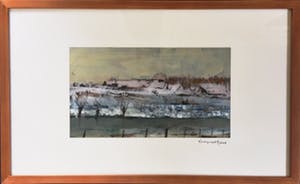 Robert Lampaert - "Polders boven Eeklo in de Winter" kopen? Bied vanaf 25!