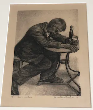 Aart van Dobbenburgh - De drinker kopen? Bied vanaf 95!