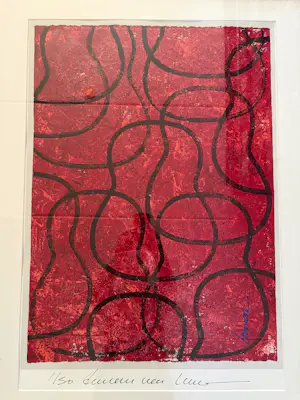 Herman van Veen - Gitaartrio in Rood, oplage 1/50 (litho) kopen? Bied vanaf 300!