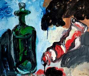 Anton Martineau - Stilleven verkocht voor € 350!