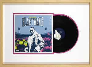 Banksy - LP-hoes, Blaktwang: Kik Off - Ingelijst verkocht voor € 1!