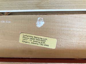 Niet of onleesbaar gesigneerd - Canadese school: bosgezicht door Elaine Fleming (1928-2014) kopen? Bied vanaf 1!