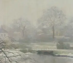 Gerrit David Labots - Sneeuwdag in park Honingen kopen? Bied vanaf 300!