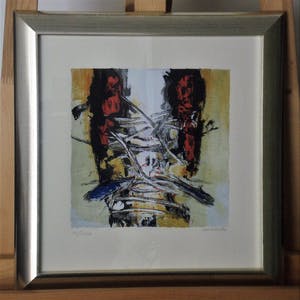 Hans Vanhorck - Zeefdruk, mooi gelijst kopen? Bied vanaf 45!