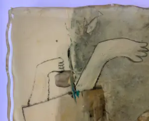 Sabine Tuchel - Figuur met vissen kopen? Bied vanaf 125!