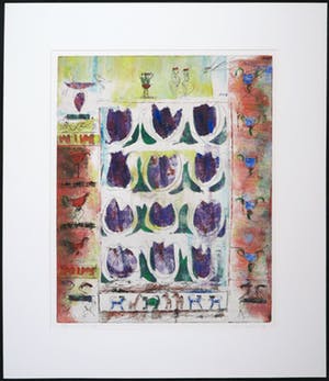 Lia van Leeuwen - Kleurenets, Zonder titel nr. 957 kopen? Bied vanaf 1!