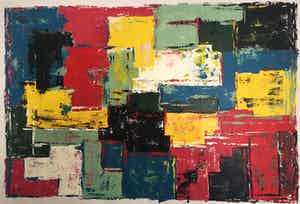 John Foppen - Full Colour Symphony ...... # K03 . XL. GROOT. verkocht voor € 179!