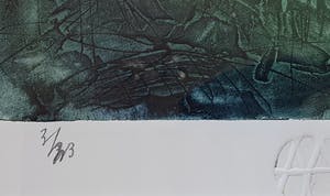 Ad Arma - Ets: 'Reading my SF' - Ingelijst (Zeer groot) kopen? Bied vanaf 195!