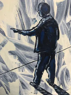 Aad Berlijn - Twee mannen en raam kopen? Bied vanaf 150!