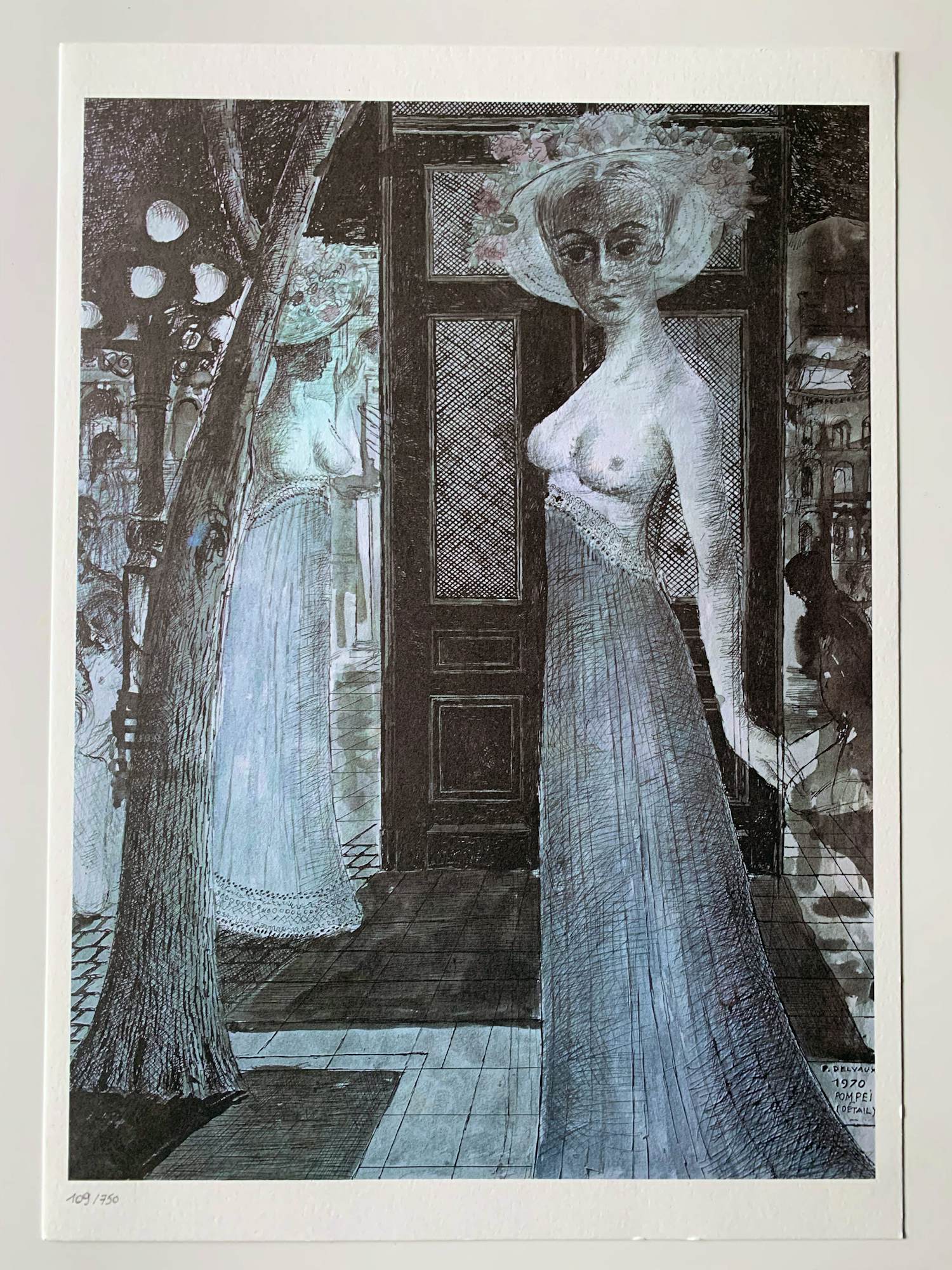 Paul Delvaux - "Pompei" (detail) kopen? Bied vanaf 235!