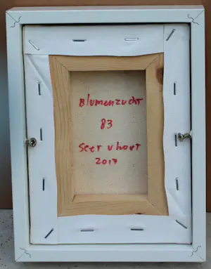 AcheterSeet van Hout - Gemengde techniek: Compositie 'Blumenzucht' - 2017? Enchérissez de 175!