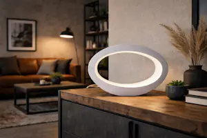 Philips - Philips tafellamp in aluminium met witte coating kopen? Bied vanaf 95!