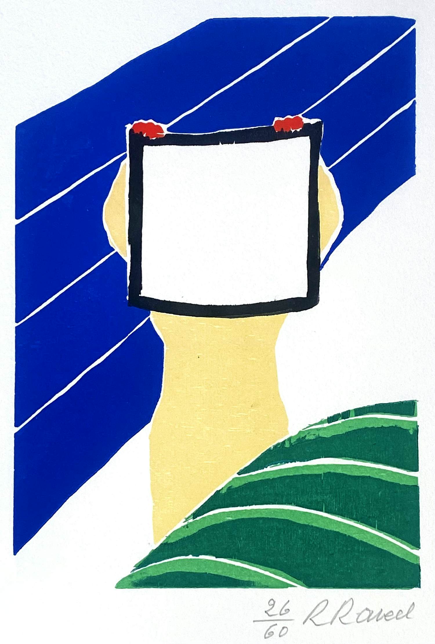 Roger Raveel - Witte magie (ii) verkocht voor € 750!