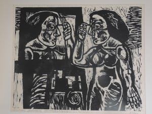 Jan van Helden - "Toiletmakende vrouw" kopen? Bied vanaf 75!