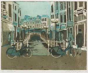 Willy Belinfante - Kleurenets, Holland - Ingelijst kopen? Bied vanaf 50!