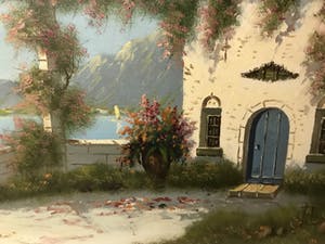 Albert Torringa - Mediterraan Landschap kopen? Bied vanaf 40!