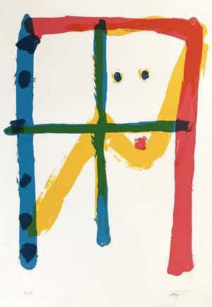 Serge Vandercam - Mooie litho - Gesigneerd - 75/99 verkocht voor € 85!