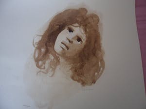 Leonor Fini - Lithografie, "Portrait de Femme 1 kopen? Bied vanaf 10!