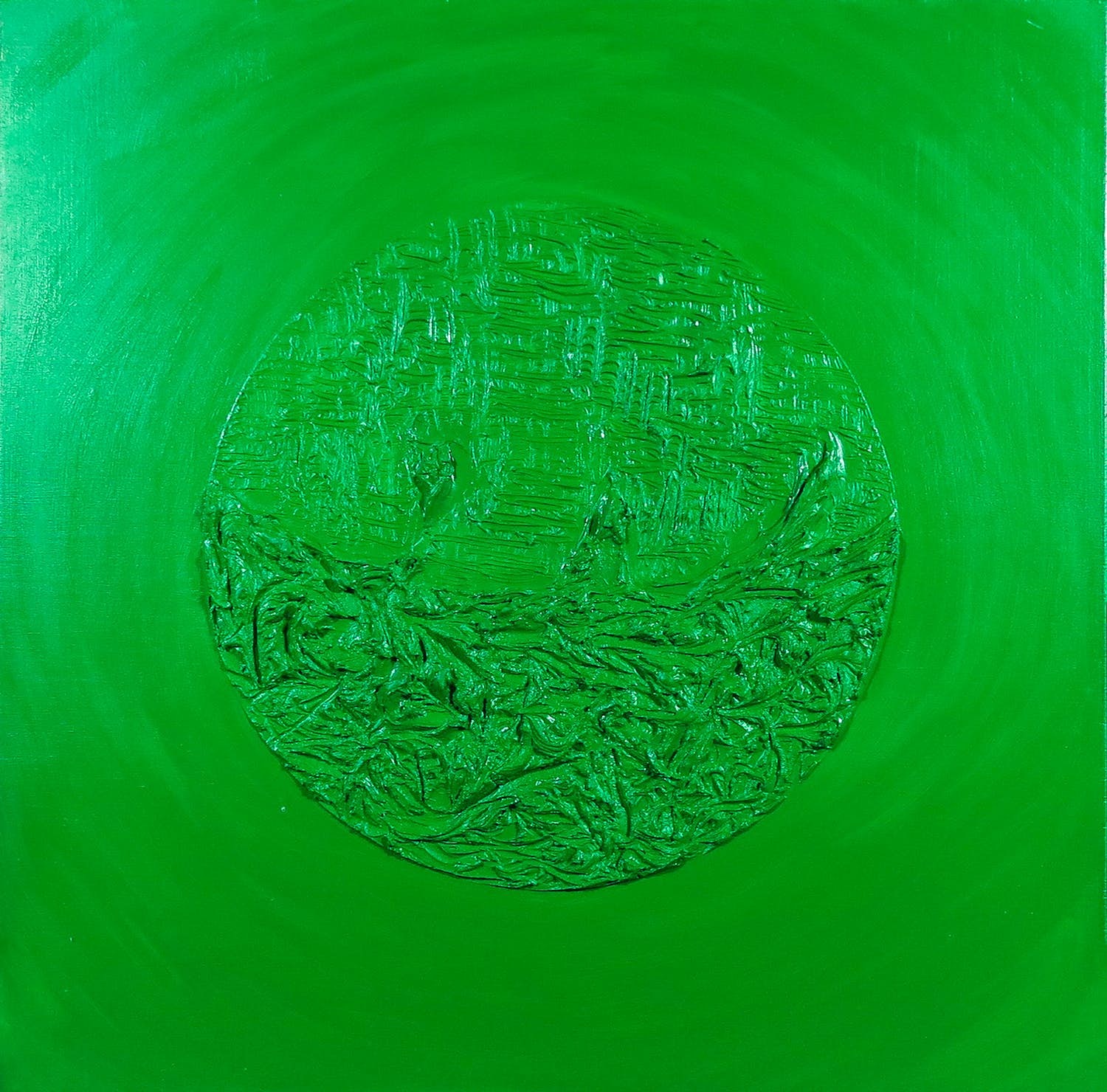 Pim Lenos - Gemengde techniek op paneel, Zonder titel kopen? Bied vanaf 1!